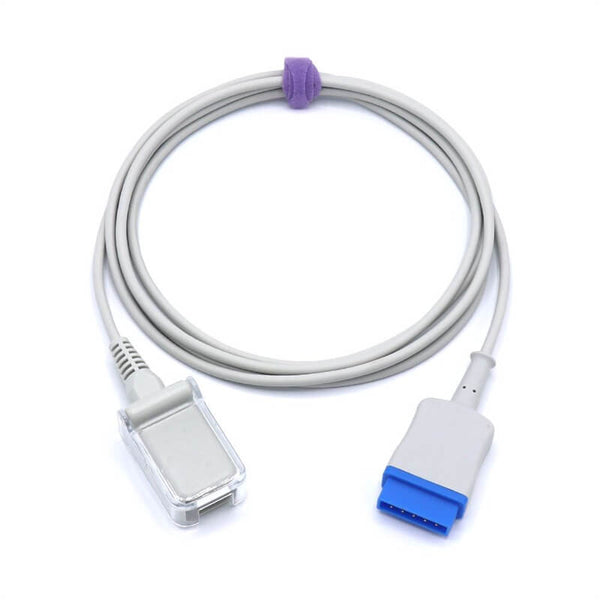 GENETICS JR 23.0㎝ GE Healthcare > Marquette Compatible SpO2 Adapter Cable 7 ft