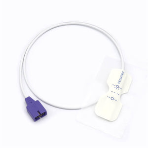 Disposable Oximax Spo2 Sensor for Nellcor MAX-P Probe 9 Pins Pediatric 12 Pack