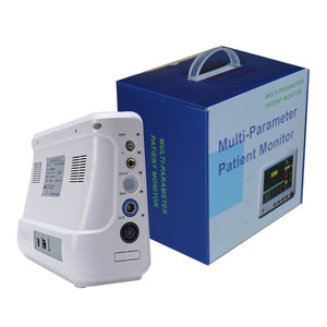 PM80D Patient Monitor with 6 Parameter to Monitor Vital Sign ECG NIBP RESP TEMP SPO2 PR 8 Inch - sinokmed