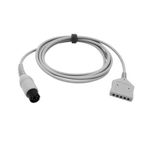 Compatible AAMI ECG Trunk Cable IEC European Standard 6Pins Straight Connector - sinokmed