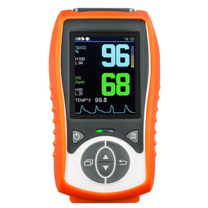 Handheld Pulse Oximeter Mini Adult Probe SPO2 Blood Oxygen Handheld OLED Fingertip Oximeter - sinokmed