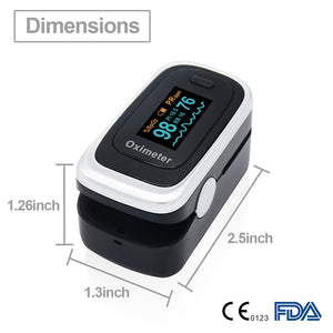 Finger Pulse Oximeter 4 Parameter SPO2 PR PI ODI4 Oximetro De Dedo 8 Hour Sleep Monitoring - sinokmed