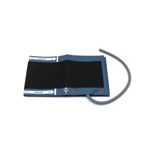 Reusable Blood Pressure Cuff Double Tube Adult Use 25 - 35 cm Arm Circumference (blue style)