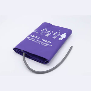 Reusable Blood Pressure Cuff Single Tube Thigh Use 46 - 66 cm Arm Circumference (Purple style) - sinokmed