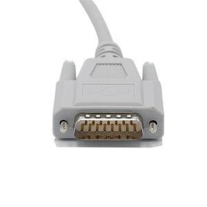 Compatible Nihon Kohden EKG Cable 10 Lead IEC Pinch/Grabber European Standard Connector 4.7k resistor