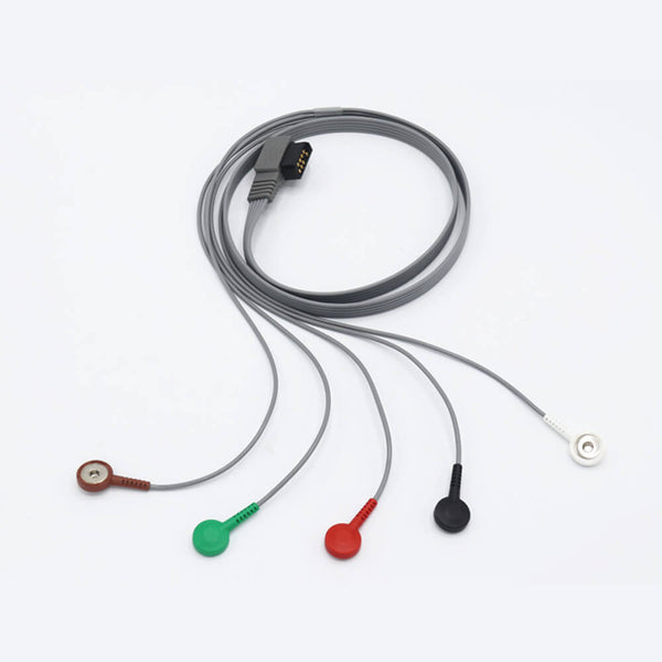 thumbnail image 2 of RedyMED ECG Patient Cable 5-Lead Set M4725A For Philips/HP DigiTrak XT Holter Recorder 2 of 6
