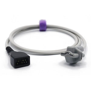 Compatible for Nonin Infant Wrap Spo2 Sensor 3.2 ft 7 Pins Connector