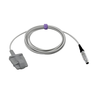 Compatible CSI 75AD-10L Spo2 Sensor Adult Soft 9.8 ft 5 Pins Connector - sinokmed