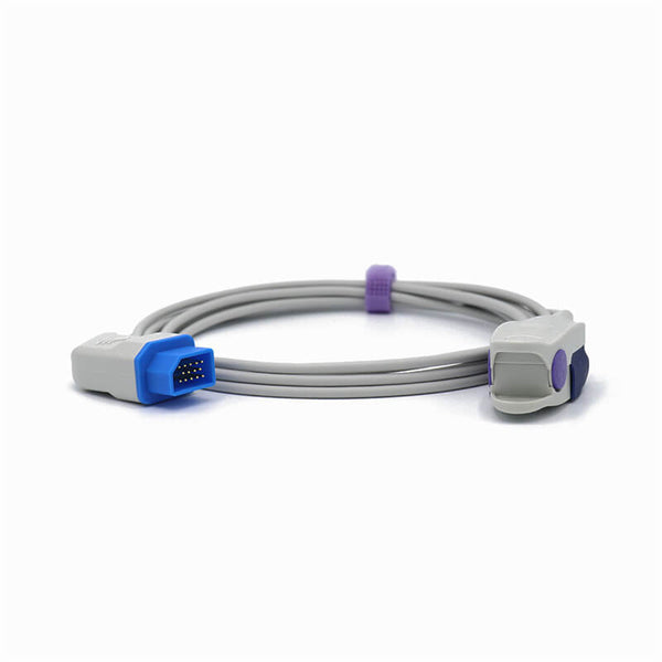 Compatible for Nihon Kohden Spo2 Sensor Adult Finger Clip 9.8 ft