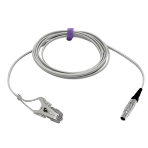 Compatible for Invivo Veterinary Spo2 Lingual Sensor Vet Ear Tongue 9.8 ft 7 Pins Connector - sinokmed