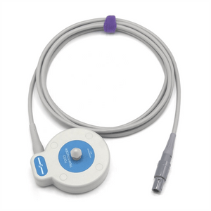 Compatible Goldway UT-3000A TOCO Fetal Transducer Probe 6-pin lemo connector 40°keyed