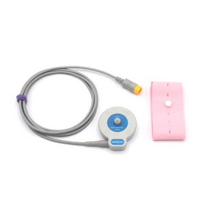 Compatible Comen C21/C22 TOCO Fetal Transducer Reusable Uterine Contraction Probe 9 Pins