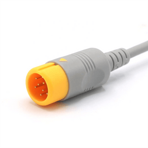 Compatible Comen C21/C22 TOCO Fetal Transducer Reusable Uterine Contraction Probe 9 Pins