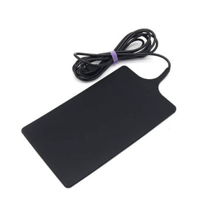 Reusable silicone patient plate with cable(REM) monopole 2 pins without needle
