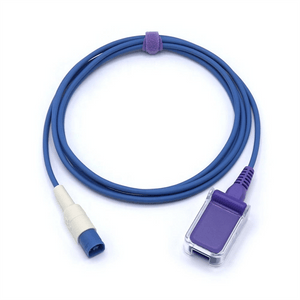 Compatible for HP Philips M1943NL SpO2 Extension Cable Pulse Sensor 8 Pin 7.2 ft