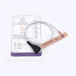 Compatible Nonin Disposable Spo2 Sensor 9000N Finger Probe Neonate/Adult 7 Pin Connector 12 Pack