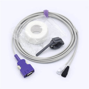 Compatible for Nellcor SpO2 Sensor Multi-Y 9.8 ft 14 Pins Connector