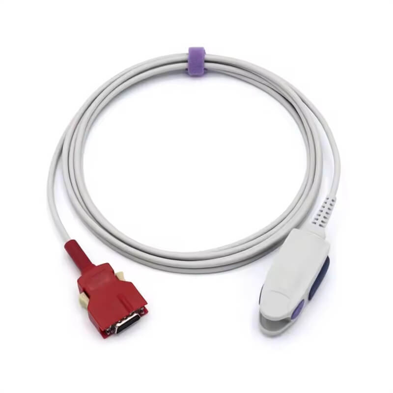 Compatible Masimo Spo2 Sensor 2054 Adult Finger Clip 9.8 ft - sinokmed