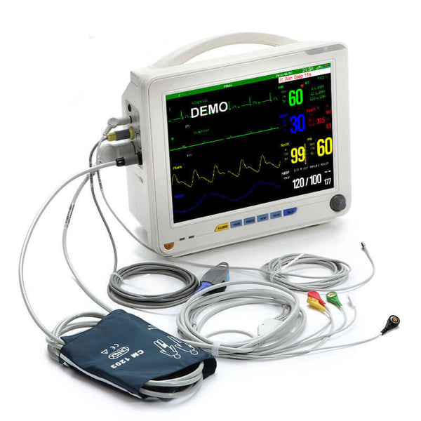 Mindray PM9000 Patient Monitor with 3/5 Lead ECG, NIBP, SpO2, IBP