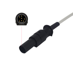 Compatible for Datex Ohmeda Veterinary Spo2 Sensor Animal Ear Tongue Clip 9.8 ft 7 Pins Connector - sinokmed