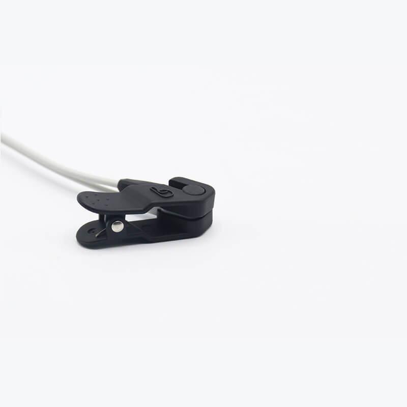Compatible Nellcor Spo2 Sensor Adult Ear Clip 3.2 ft 9 Pins Connector ...