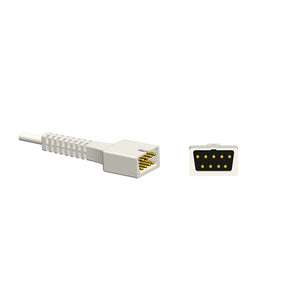 Compatible for Datex Ohmeda OXY-E-DB Spo2 Sensor Ear Clip 3.2 ft 9 Pins Connector - sinokmed