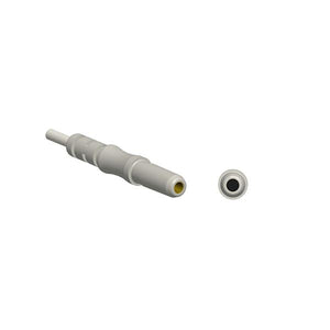 Compatible AAMI ECG 3 lead wire IEC European Standard Pinch/Grabber Straight Connector - sinokmed