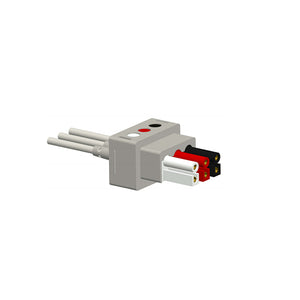 Compatible Datex Ohmeda ECG 3 lead wire 545317-HEL AHA Pinch/Grabber - sinokmed