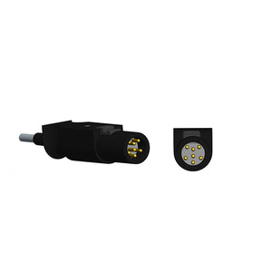 Compatible for Novametrix Reusable Spo2 Sensor Adult Soft 9.8 ft 7 Pins Connector - sinokmed