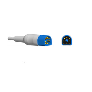 Compatible Philips Spo2 Sensor Adult Ear Clip 9.8 ft 8 Pins Connector - sinokmed