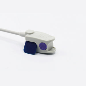 Compatible Nellcor Spo2 Sensor Pediatric Clip 3.2 ft 9 Pins Connector - sinokmed