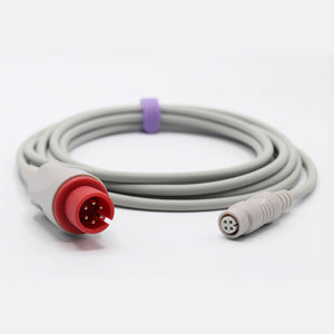 Compatible AAMI IBP Adapter Cable to B. Braun Connector General 6 Pin - sinokmed