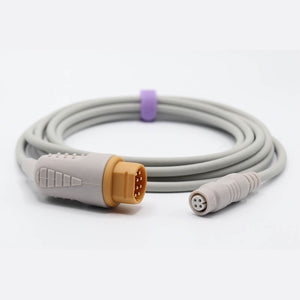 Compatible Drager Siemens IBP Adapter Cable Transducer B. Braun Connector Blood Pressure Cable - sinokmed