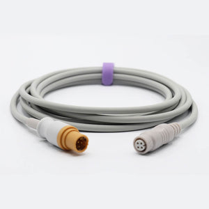 Compatible Drager Siemens IBP Adapter Cable Transducer B. Braun Connector - sinokmed