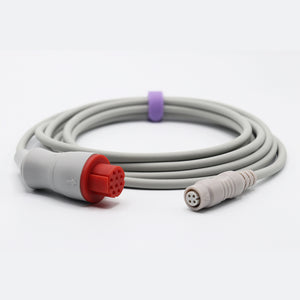 Compatible Datex Ohmeda IBP Adapter Cable to B. Braun Connector - sinokmed