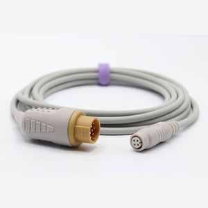 Compatible Kontron IBP Adapter Cable to B. Braun Connector - sinokmed