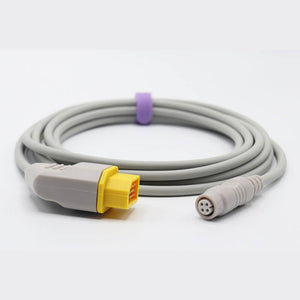 Compatible Nihon Kohden IBP Adapter Cable to B. Braun Connector - sinokmed