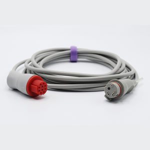 Compatible Datex Ohmeda IBP Adapter Cable to BD Connector - sinokmed