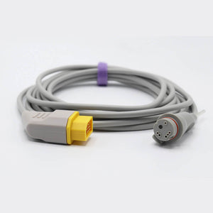 Compatible Nihon Kohden JP-900P IBP Adapter Cable to BD Connector - sinokmed