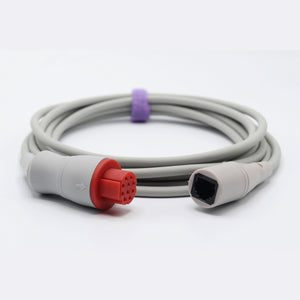 Compatible Datex Ohmeda IBP Adapter Cable to Medex Abbott Connector - sinokmed