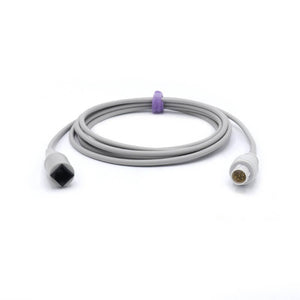 Compatible Nihon Kohden IBP Adapter Cable to Medex/Abbott 5 Pin Connector