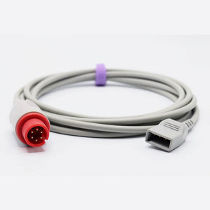 Compatible AAMI IBP Adapter Cable to Utah Connector General 6 Pin - sinokmed