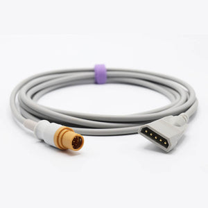 Compatible Drager Siemens IBP Adapter Cable Transducer PVB Connector - sinokmed