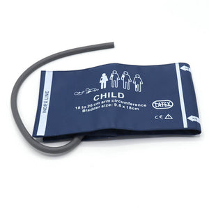 Reusable Blood Pressure Cuff Single Tube Pediatric Use 18 - 26cm Arm Circumference