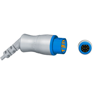 Compatible Drager Siemens Veterinary Spo2 Lingual Sensor Vet Ear Tongue 9.8 ft 10 Pins Connector - sinokmed