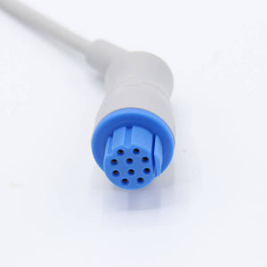 Compatible GE-Datex Ohmeda ECG Trunk Cable 545303/545308 5 Lead to 10 Pin Connector AHA - sinokmed