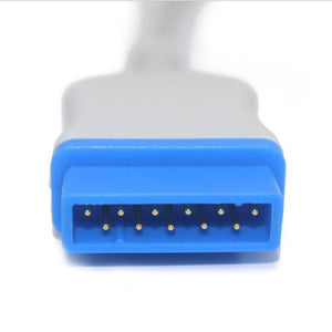 Compatible for GE Datex Ohmeda Spo2 Sensor OXY-F4-GE Finger Clip 9.8 ft 11 Pins Connector - sinokmed