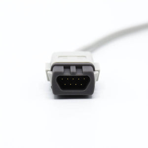 Compatible Ohmeda Trusat Spo2 Sensor Pediatric Clip 9.8 ft 9 Pins Connector