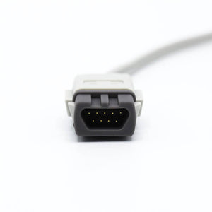 Compatible Ohmeda TS-SP3-MC Trusat Spo2 Sensor Pediatric Soft 9.8 ft 9 Pins Connector