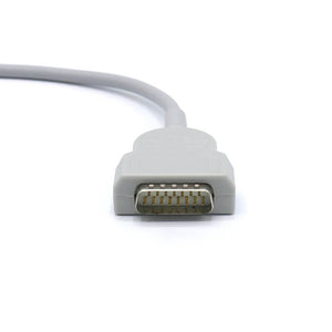 Compatible GE Marquette EKG Cable 2029890-001 10 Leads Wires IEC Banana 4.0mm European Standard Connector